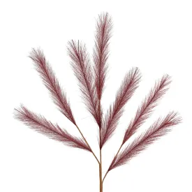 28” Pampas Grass Spray in Burgundy | XJE