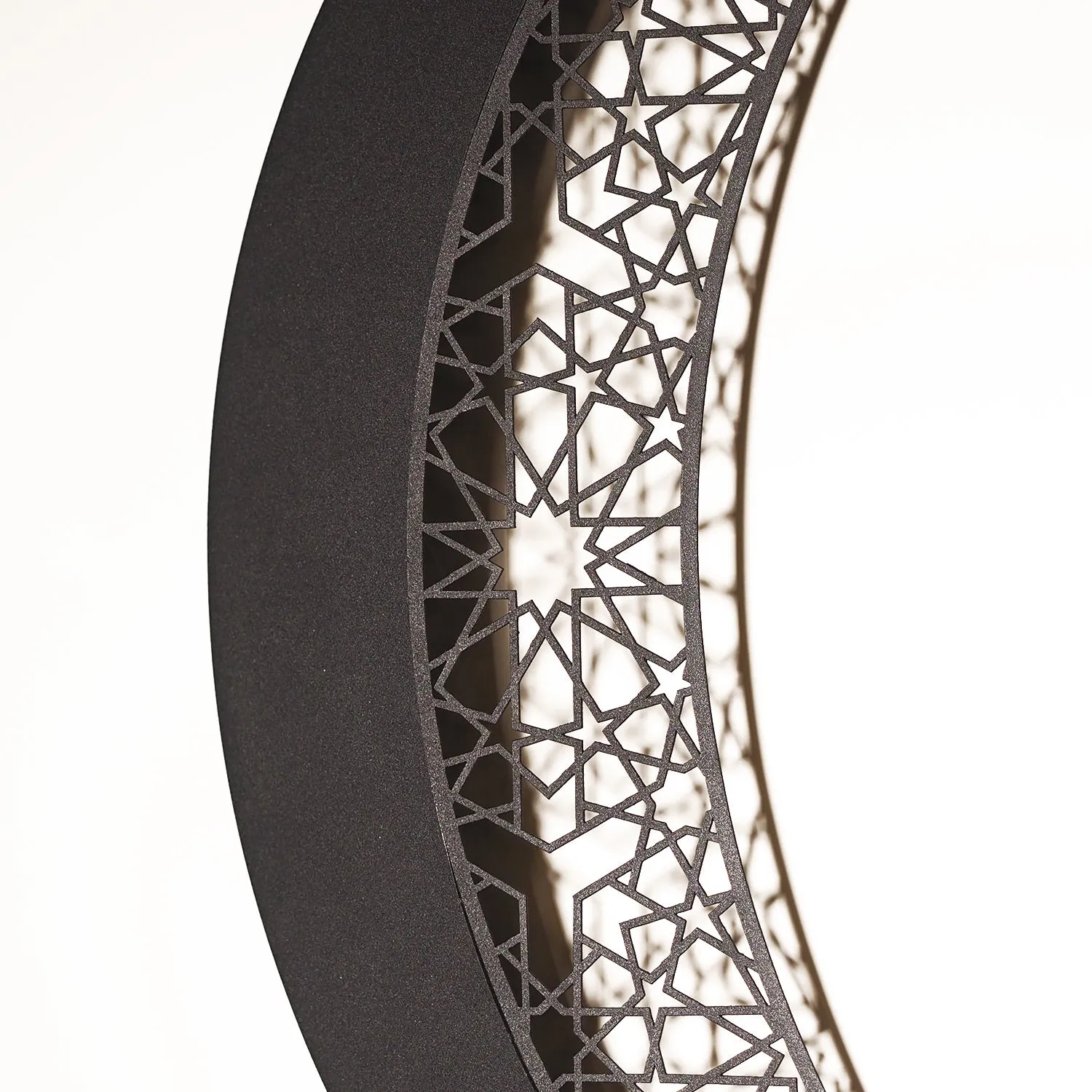 3D Metal Crescent and Star Wall Art - WAM208