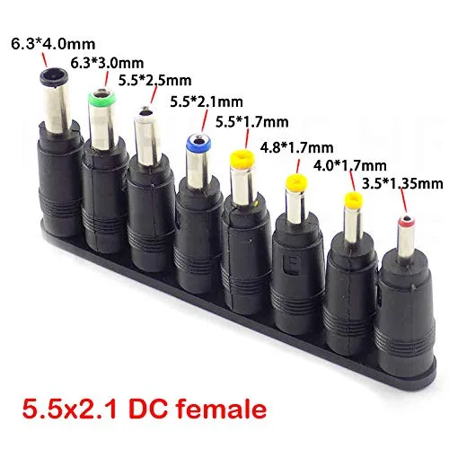 5.5*2.1mm DC Jack to 4.0*1.7mm DC Socket Converter