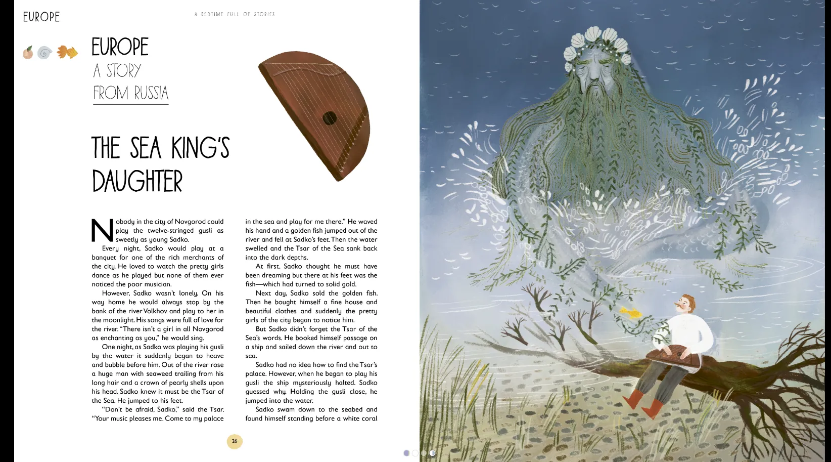 A BEDTIME FULL OF STORIES BOOK