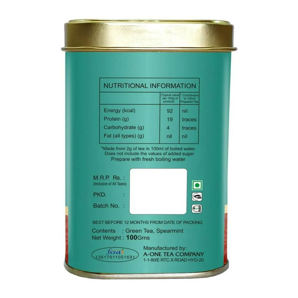 A-One Classic Premium Spearmint Green Tea
