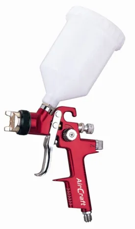 Aircraft Spray Gun 1.4Mm Hvlp New Tech.W/Plastic Cup 600Cc