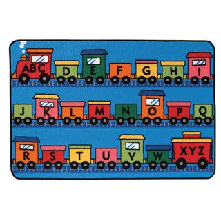 Alphabet Train Carpet