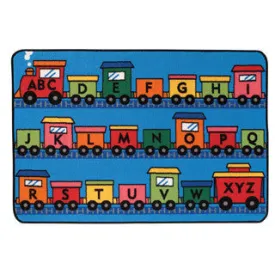 Alphabet Train Carpet