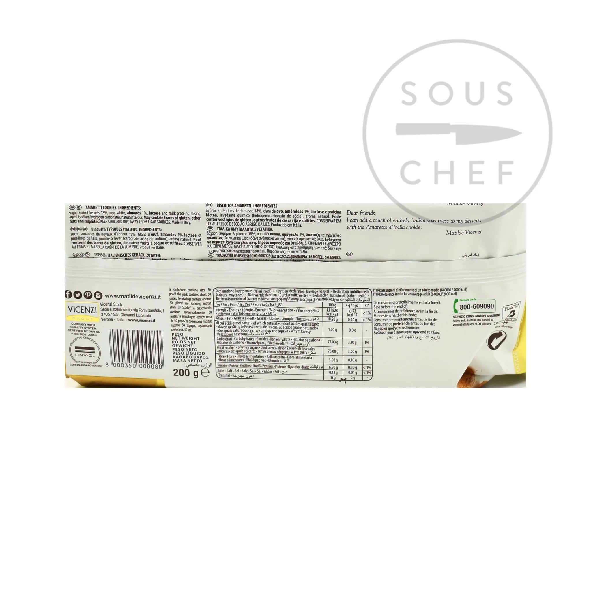 Amaretti Biscuits, 175g