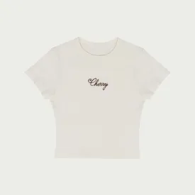 American Classic Baby Tee (Cream)