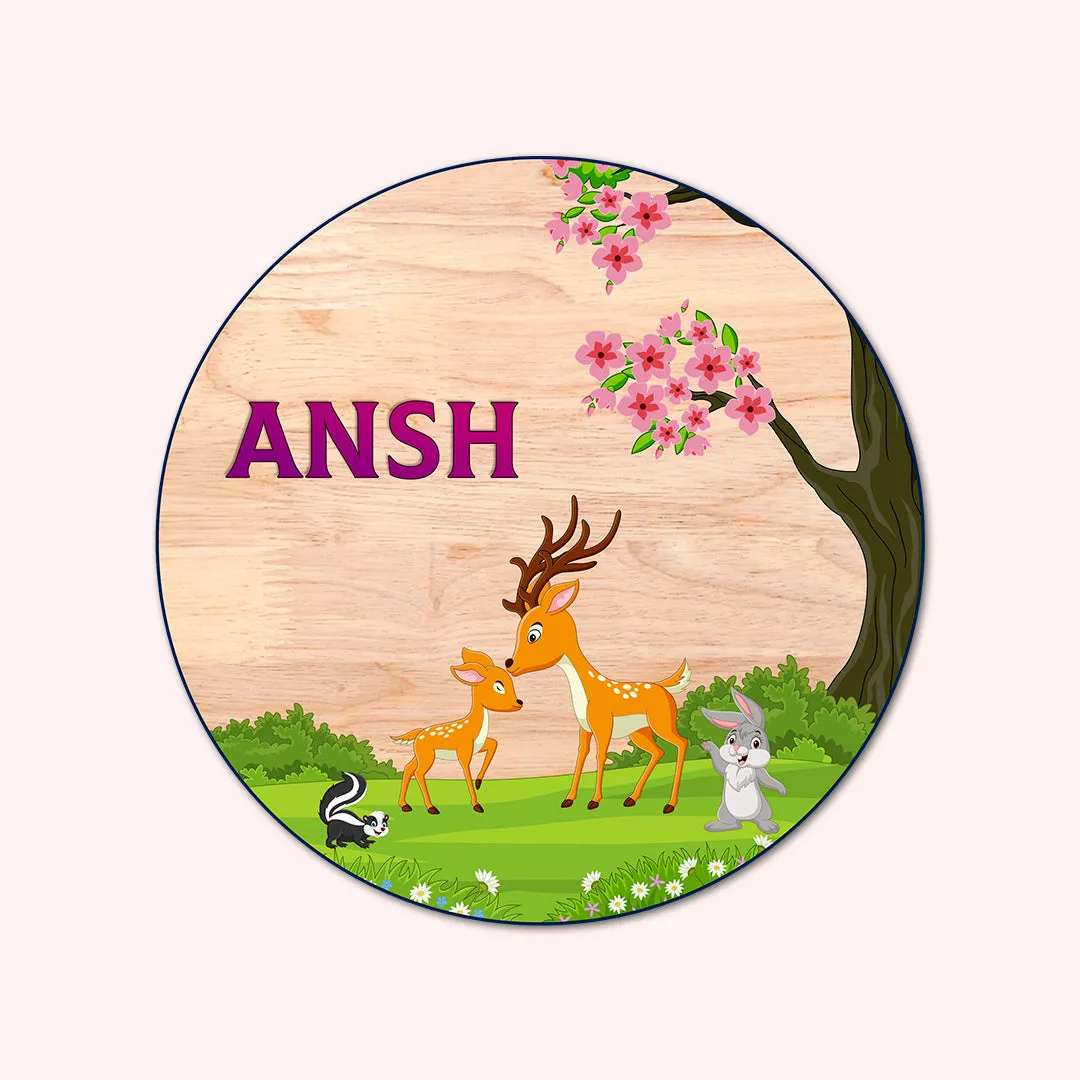 Animals and Flower Theme