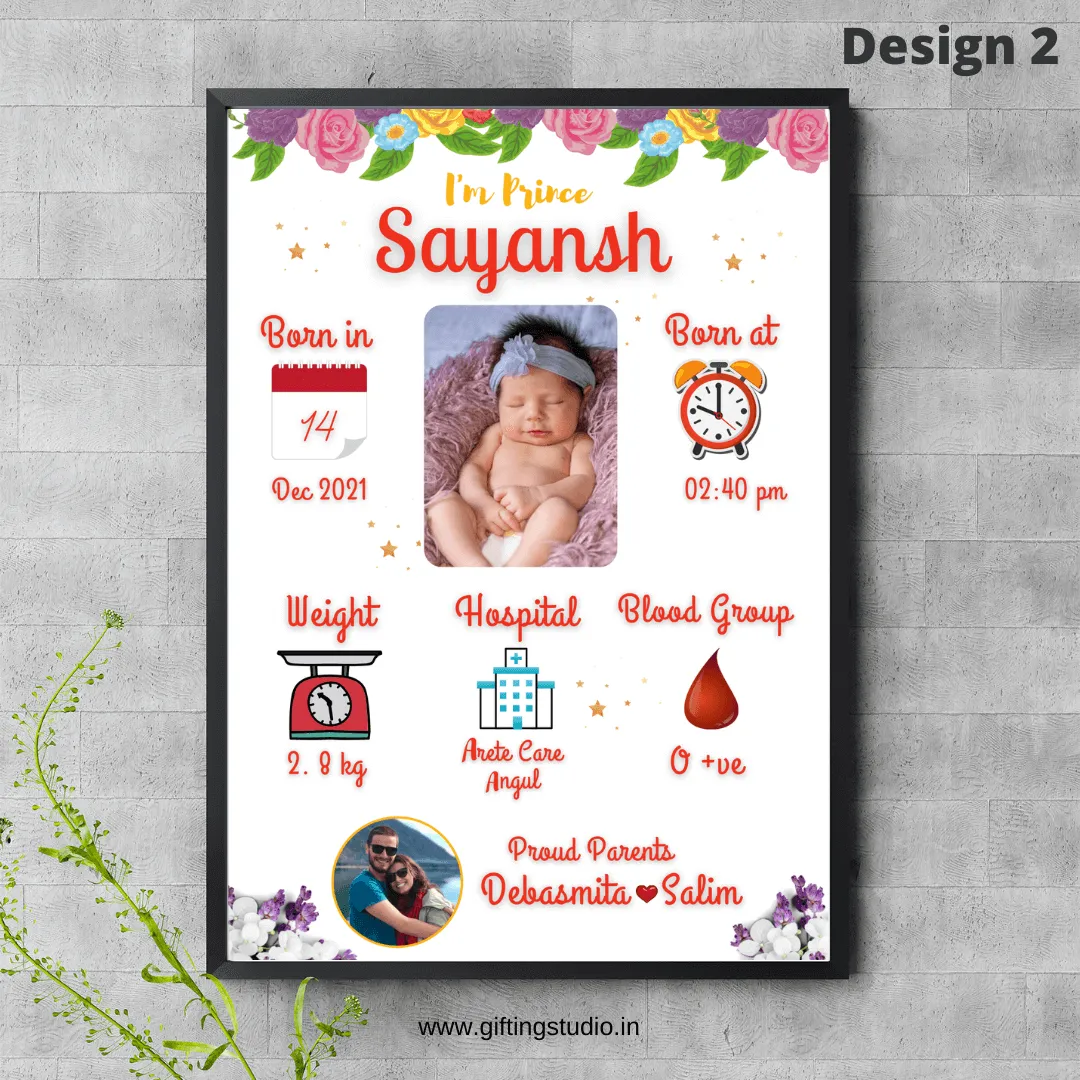 Baby Birth Frame