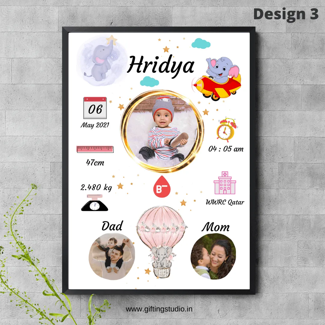 Baby Birth Frame