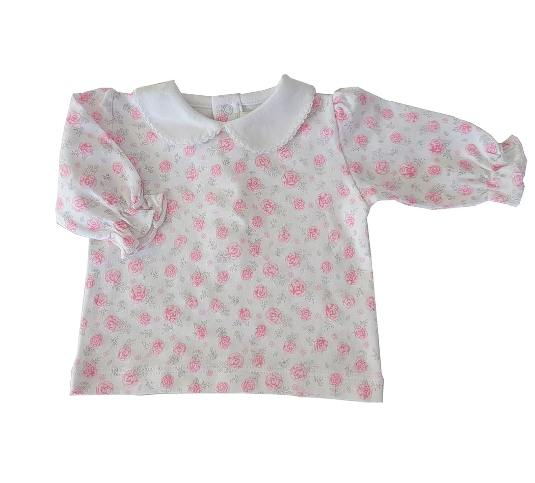 Baby Girl's Pink Velour "Arianne" 3 PC Dress Set