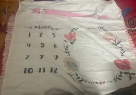Baby Months Banner for Photoshoot