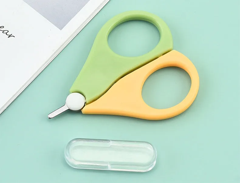 Baby Nail Scissors with Easy Grip