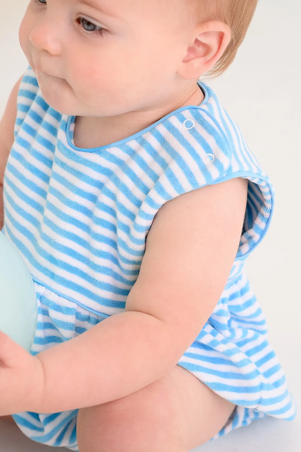 Barlett Bubble (Terrycloth) - Brookline Blue Stripe