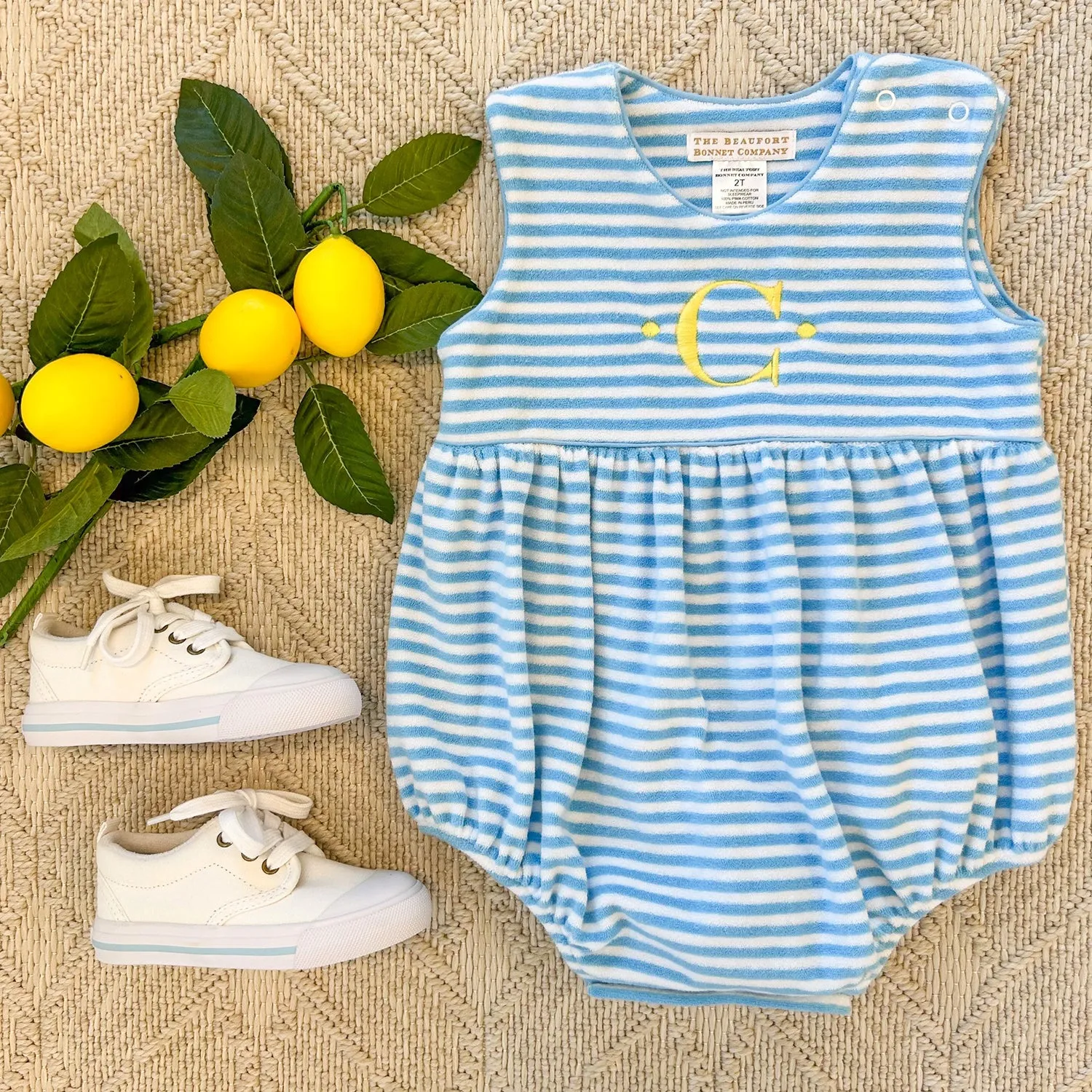 Barlett Bubble (Terrycloth) - Brookline Blue Stripe