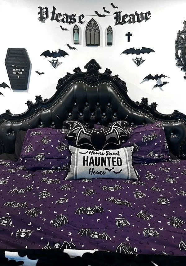 Batty Bones | QUEEN QUILT SET