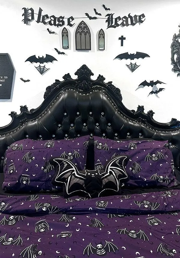 Batty Bones | QUEEN QUILT SET