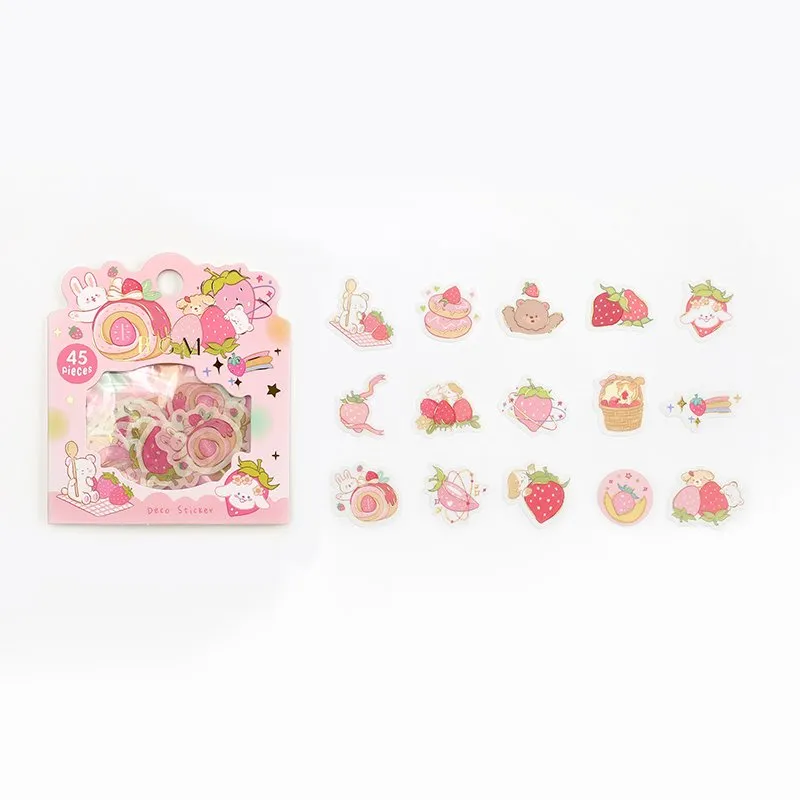 BGM Animals Strawberries Flakes Seal