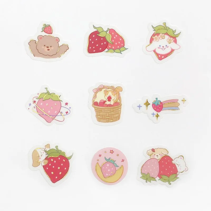 BGM Animals Strawberries Flakes Seal