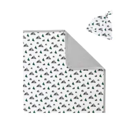 Blanket & Hat Set | Mountains