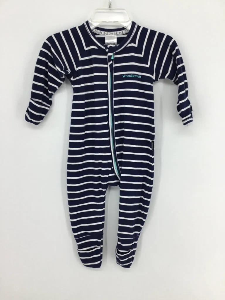 Bonds Child Size 3-6 Months Navy Sleepers