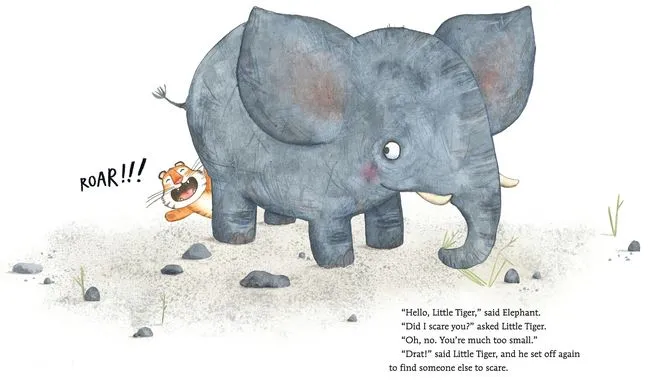 Book - Tiptoeing Tiger