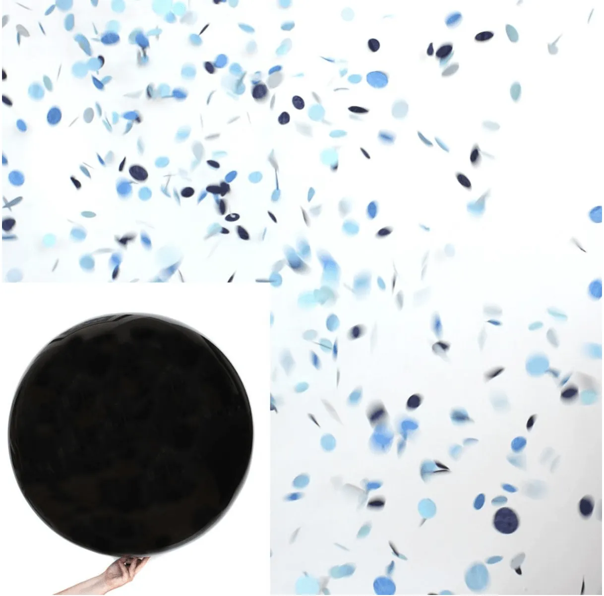 Boy Gender Reveal Confetti Balloon