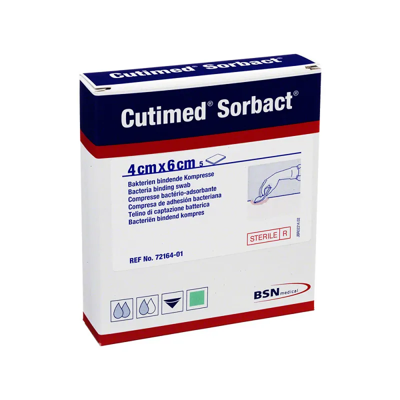 BSN Medical Cutimed Sorbact Antimicrobial Dressing Sterile Swab