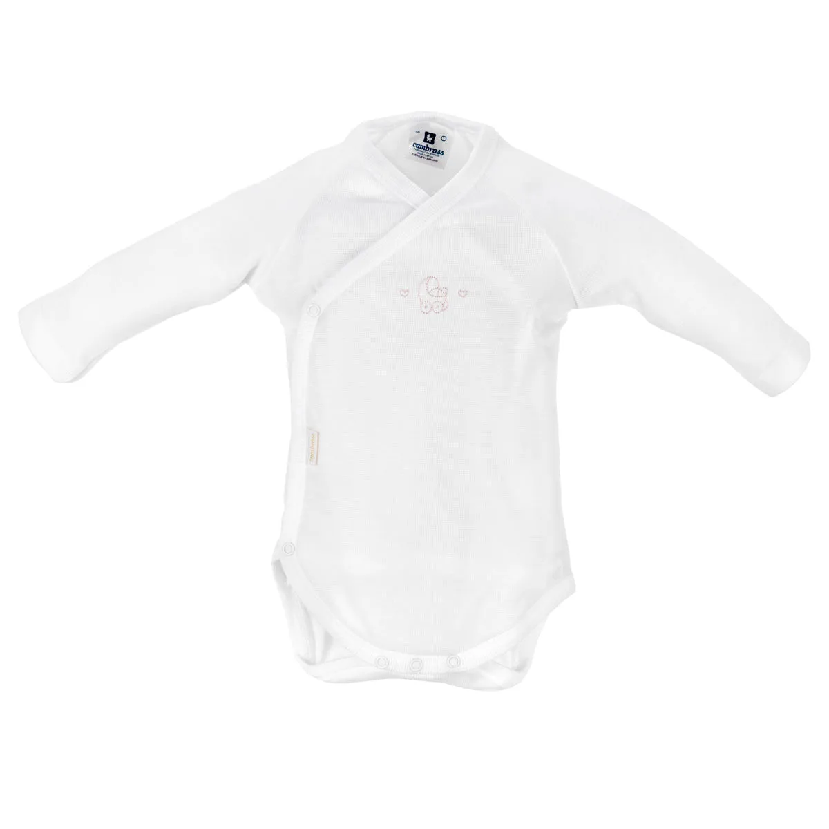 Cambrass Body Crossed Long Sleeve Pink