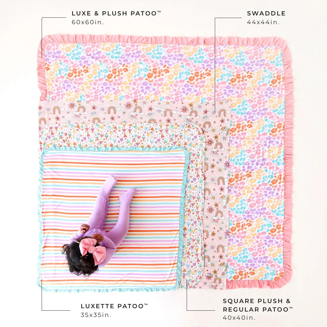 Charlotte Anne & Ava Jane Ruffled Luxe Patoo® Blanket
