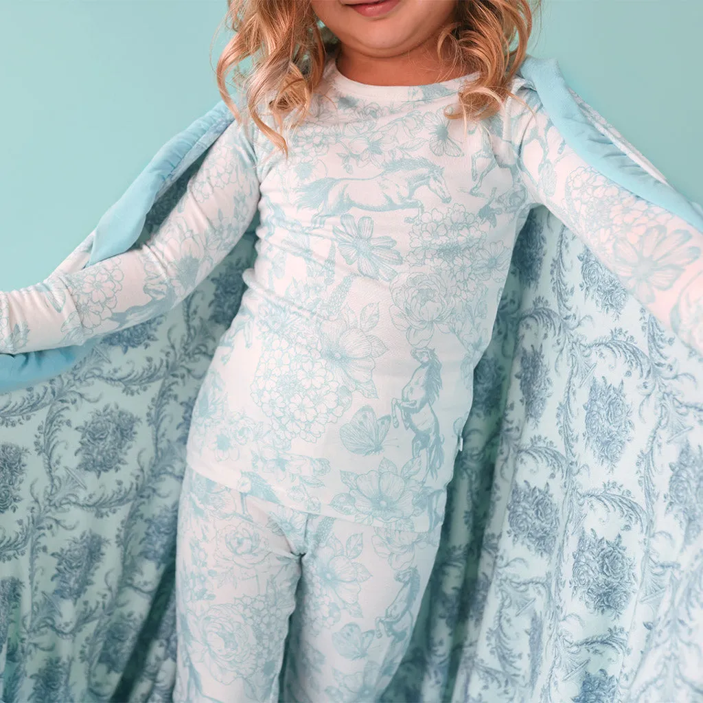 Charlotte Anne & Ava Jane Ruffled Luxe Patoo® Blanket