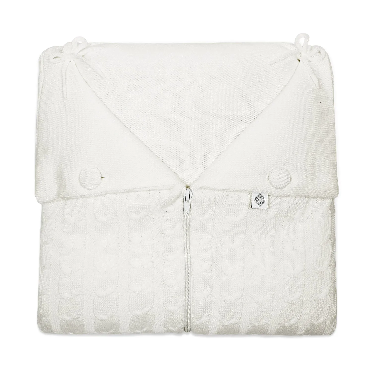 Cocoon Zip-Up Wearable Blanket - Off White