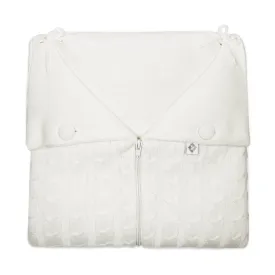 Cocoon Zip-Up Wearable Blanket - Off White