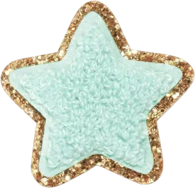 Cotton Candy Glitter Varsity Star Patch