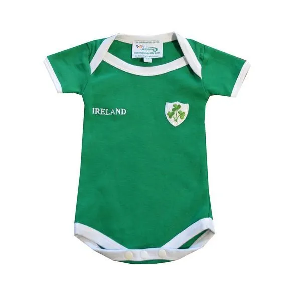 Emerald Green Ireland 3 Shamrock Onesie