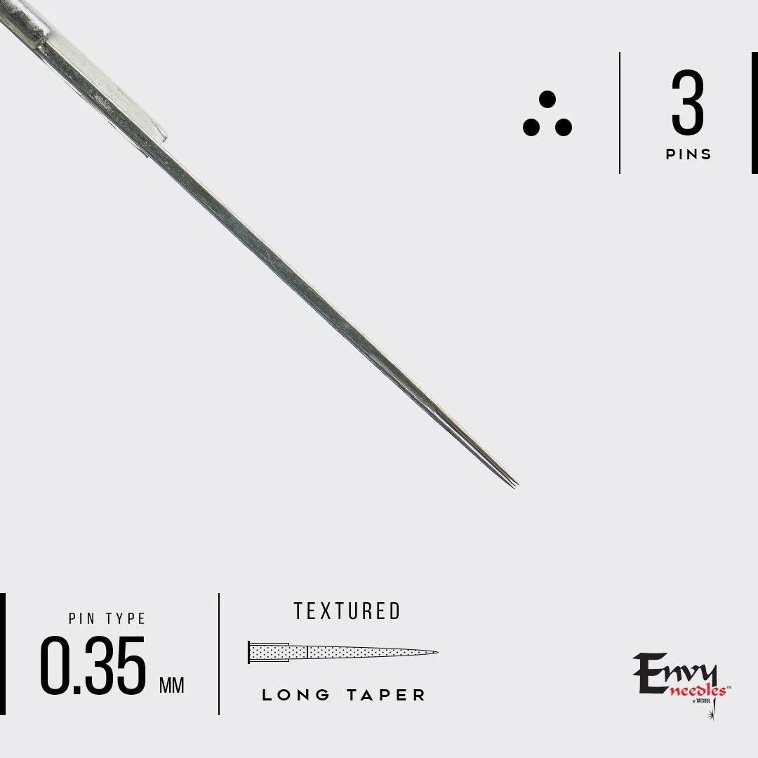 Envy Textured Needles Round Shaders