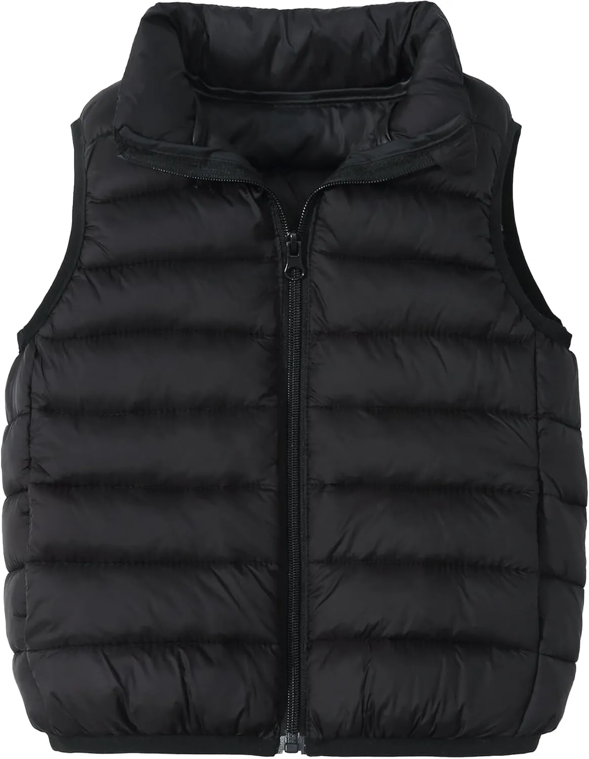 Happy Cherry Kids Puffer Down Vest for Boys Girls Winter Warm Sleeveless Padded Jacket Stand Collar Quilted Waistcoat