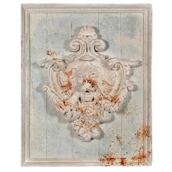 Heraldic Lion Wall Plaque