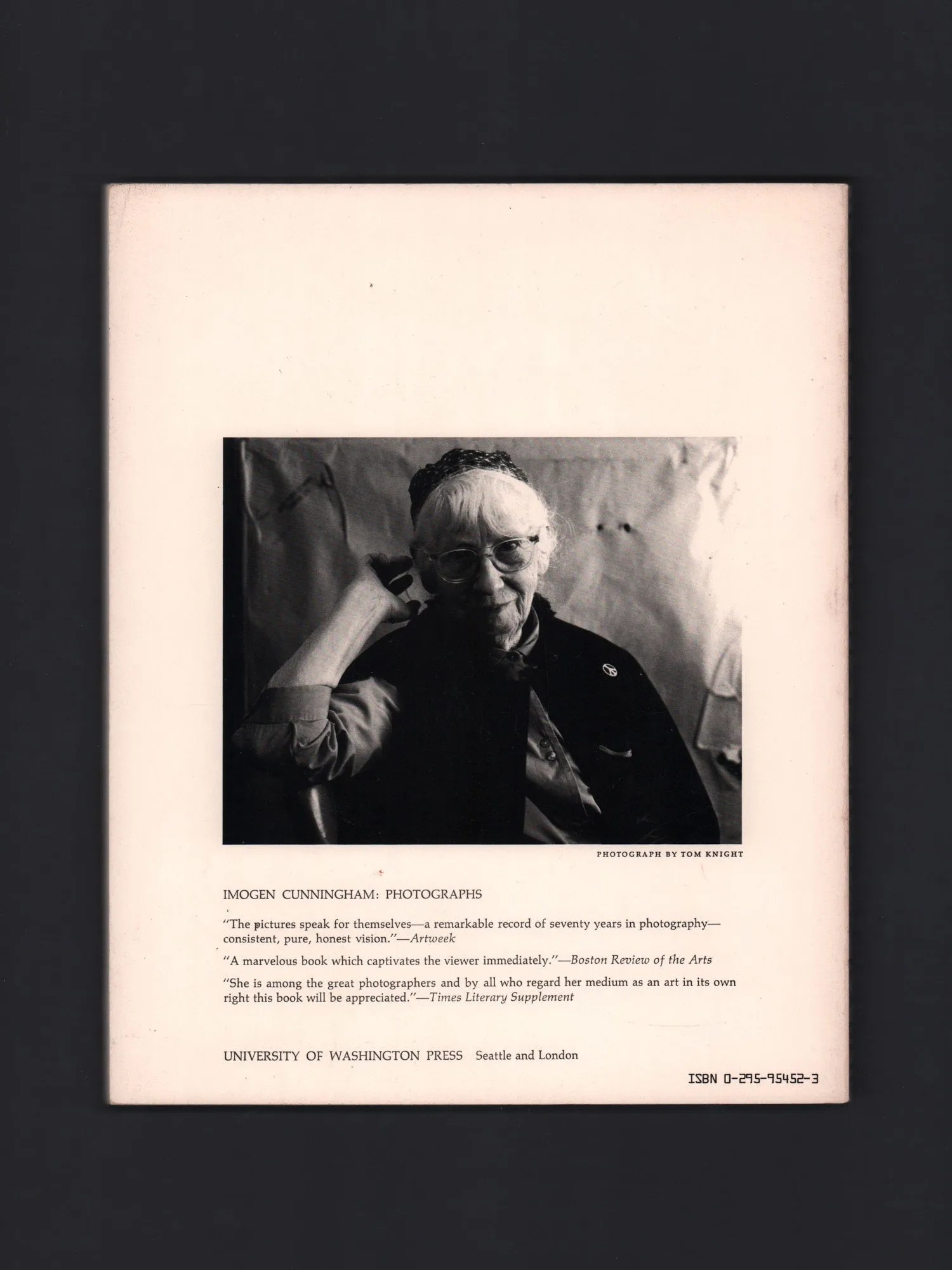 Imogen Cunningham: Photographs [1988]