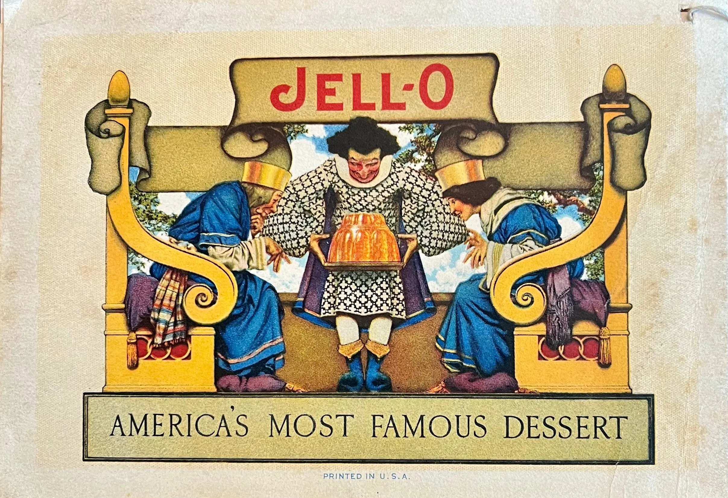 (Jell-O) Polly Put the Kettle on We'll All Make Jell-O.
