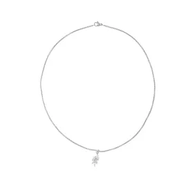 LEAVES ZIRCONIA NECKLACE