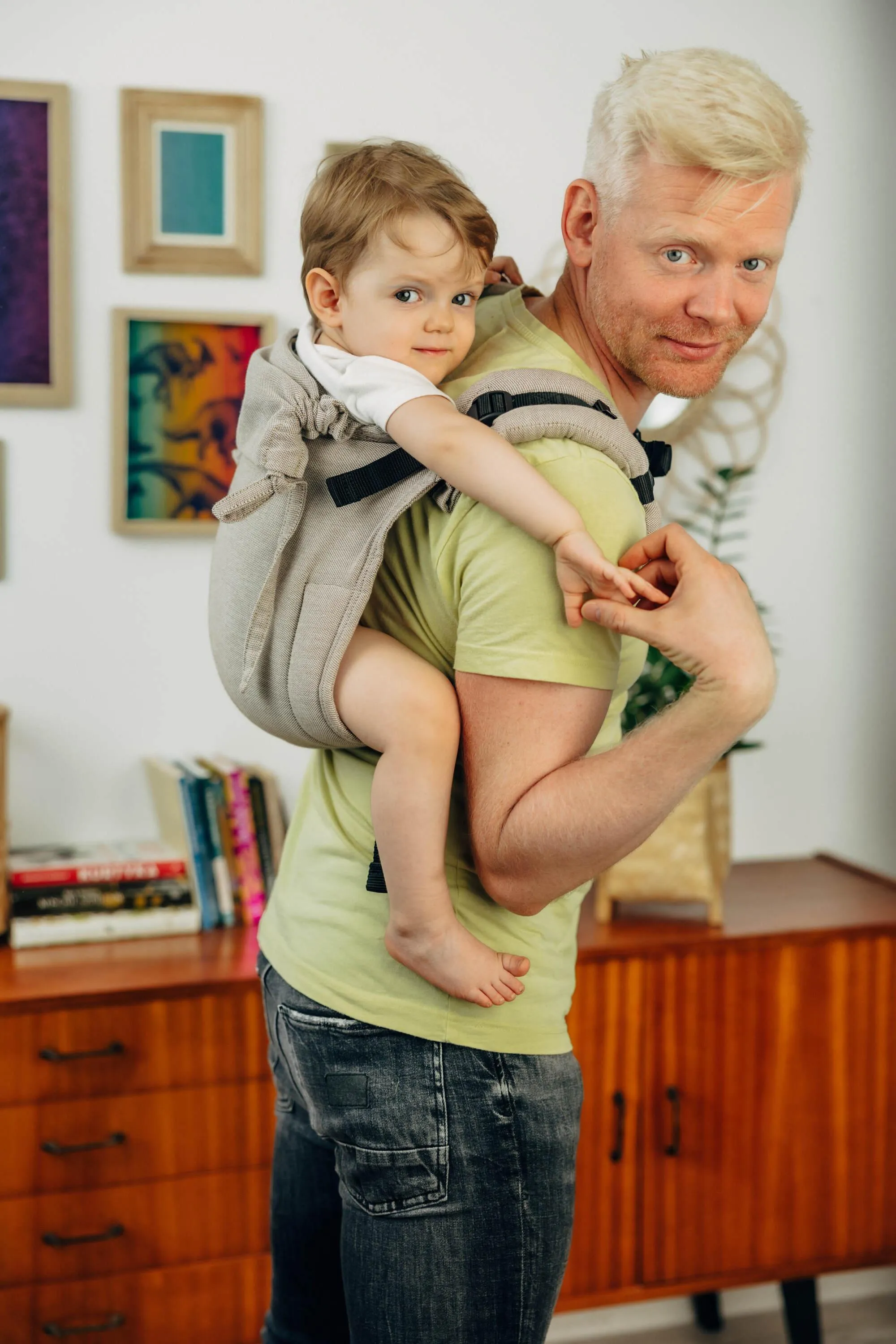 LennyLamb Onbuhimo Toddler Size Peanut Butter