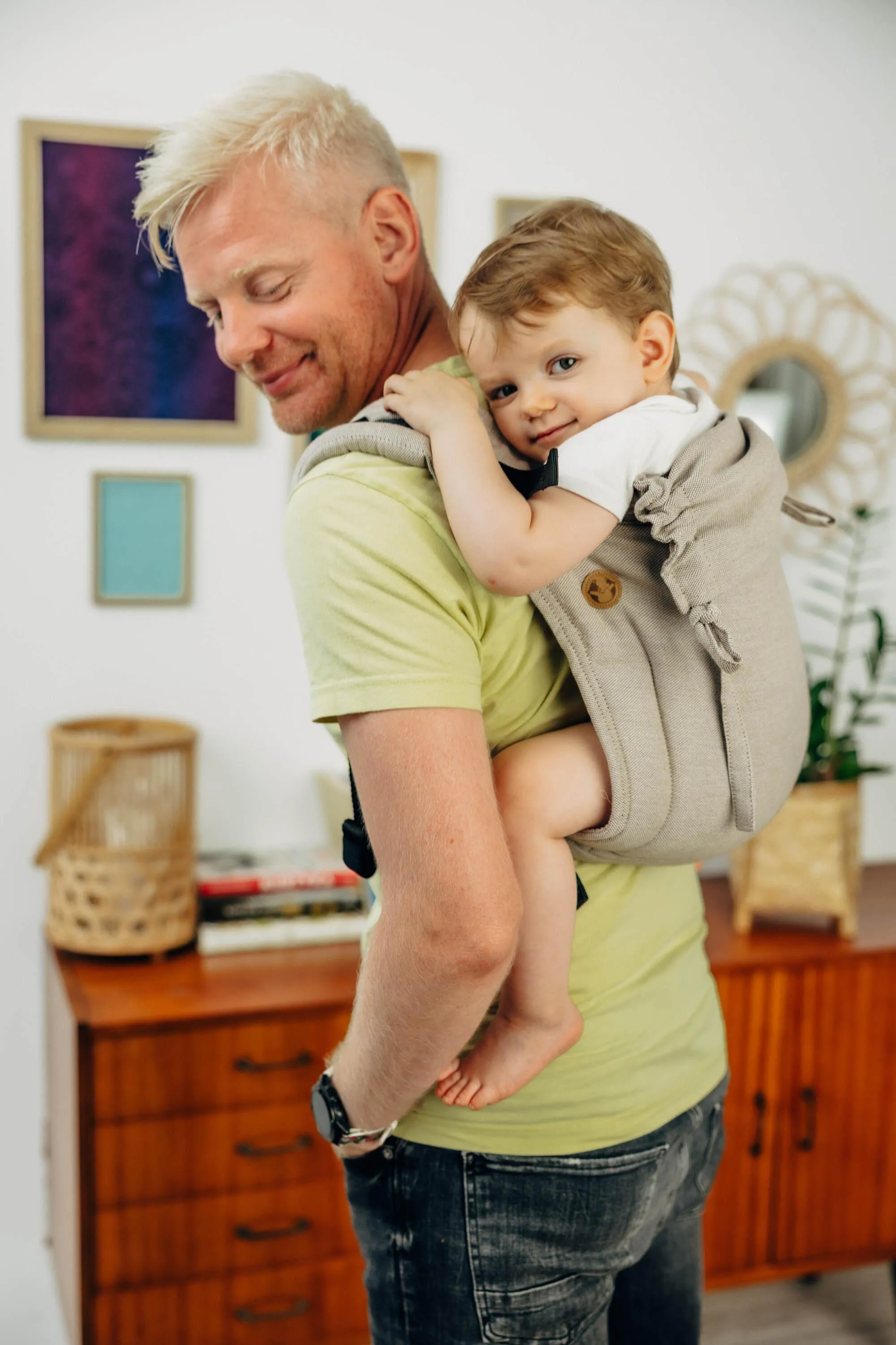 LennyLamb Onbuhimo Toddler Size Peanut Butter