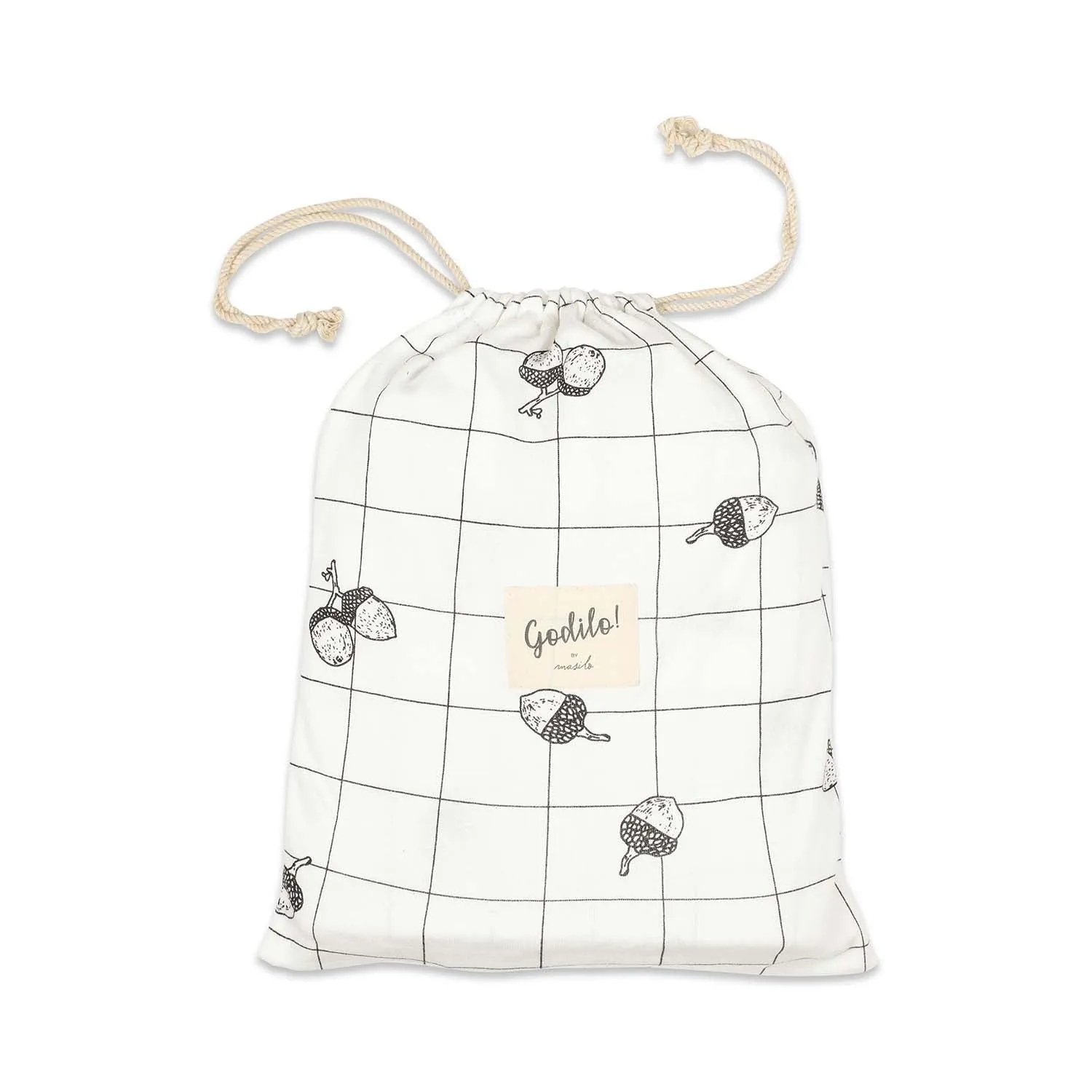 Masilo 'Godilo' Organic Cotton Baby Carrier - Acorn (From Birth to 12kgs)