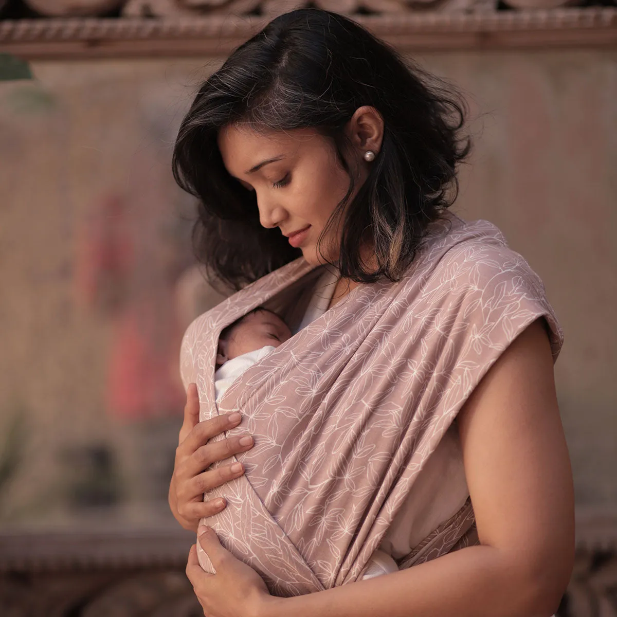 Masilo 'Godilo' Organic Cotton Baby Carrier - Leaf (From Birth to 12kgs)