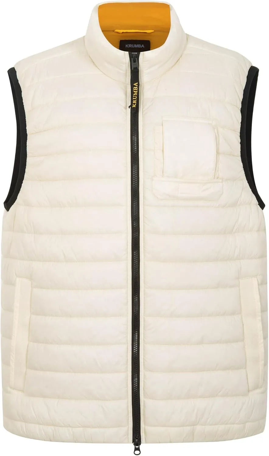 Men Lightweight Vest for Casual: Puffer Sleeveless Zip Up Winter Jackets