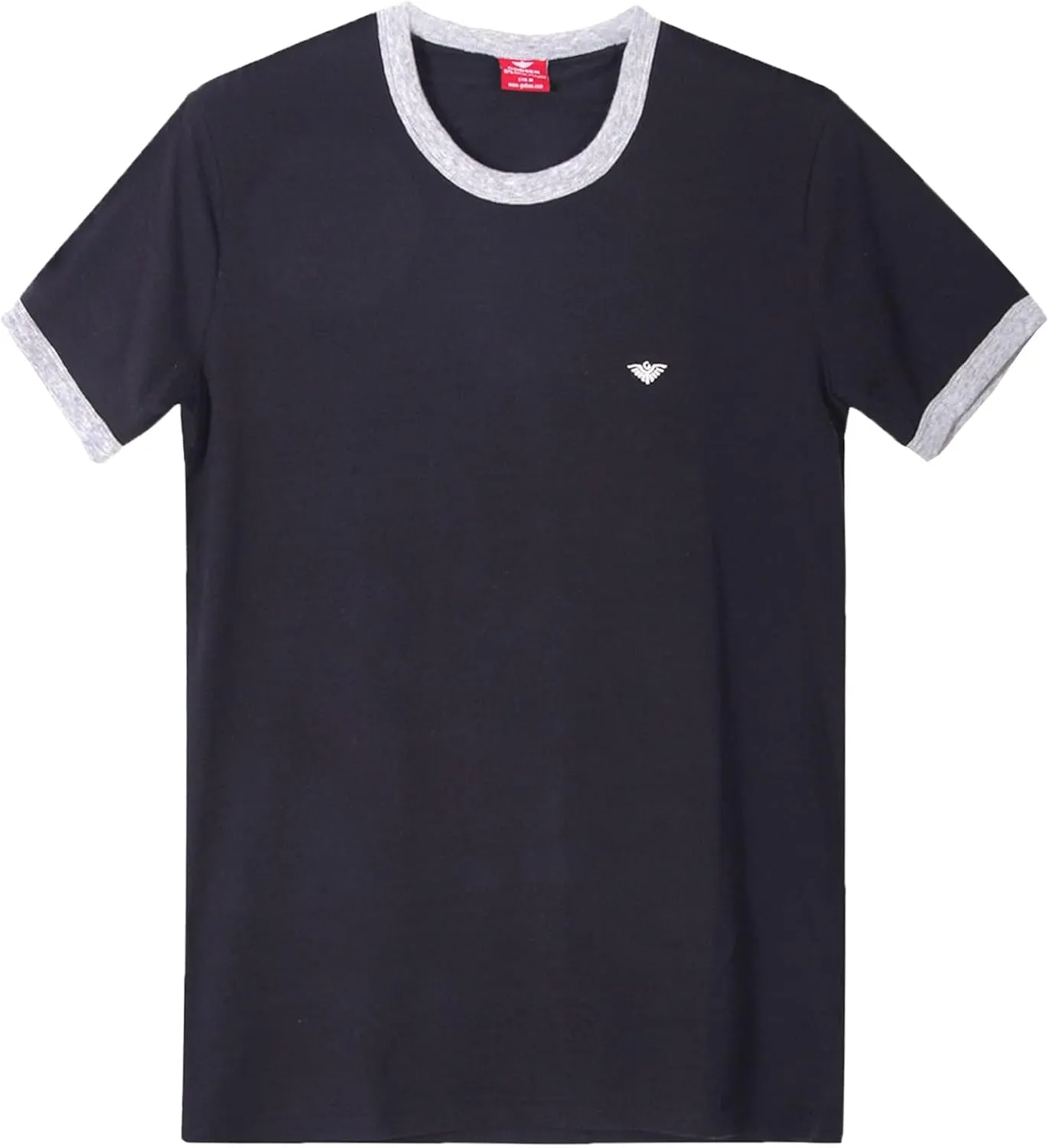 Men's Cotton Crew Neck T-Shirts, Breathable Loose Sleepwear Top, Casual Sports Short Sleeved TopsPack of 3