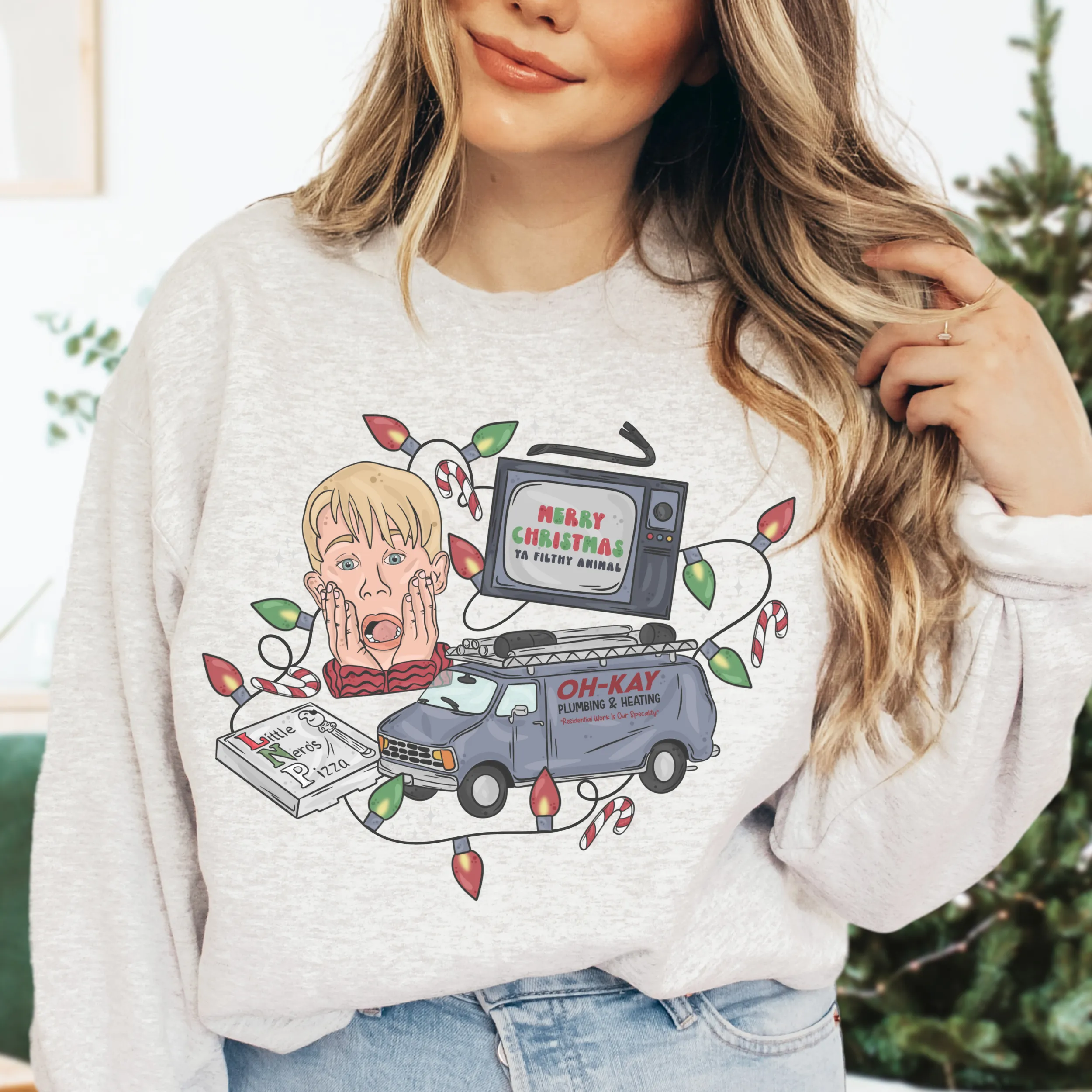 Merry Christmas Filthy Animals Sweatshirt