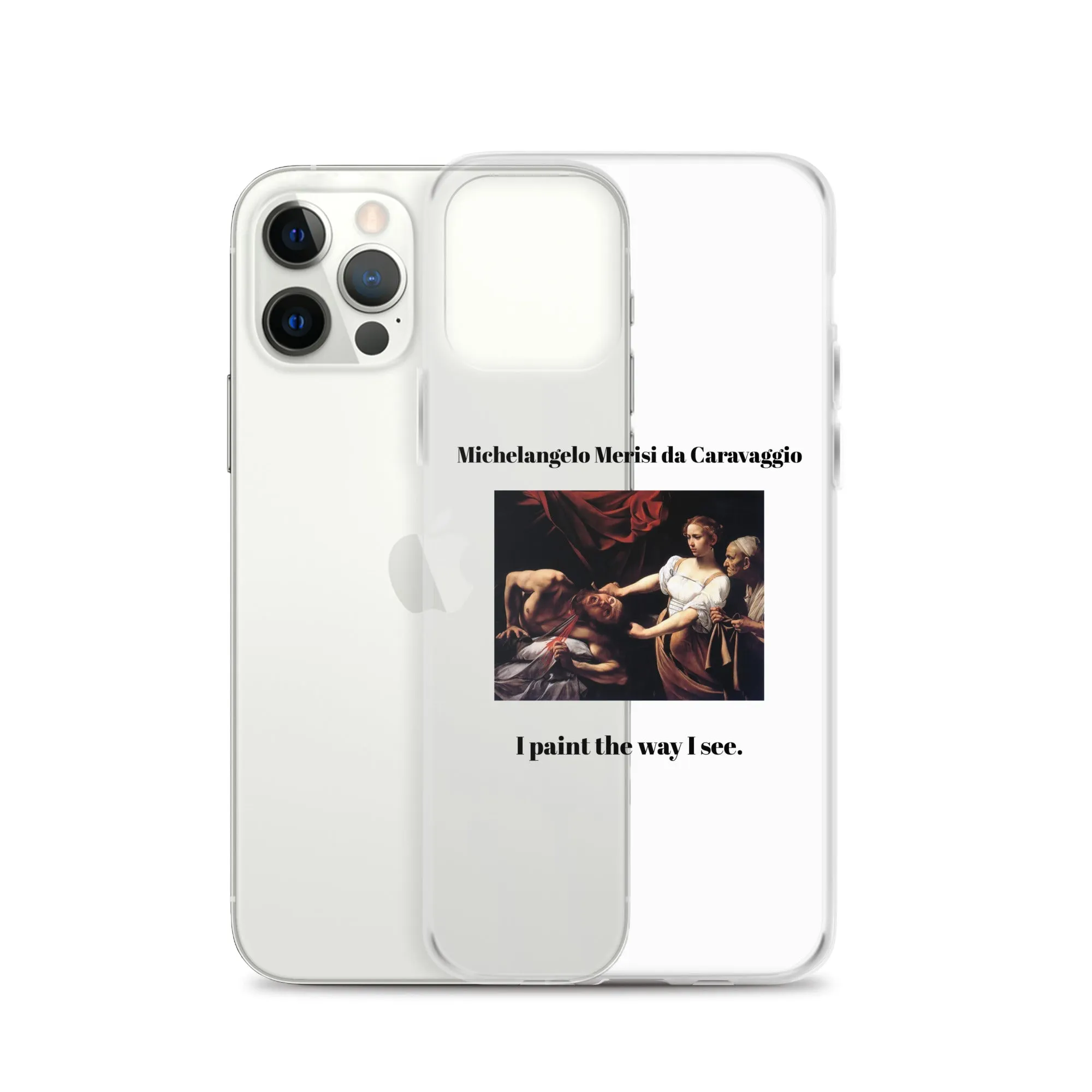 Michelangelo Merisi da Caravaggio Judith Beheading Holofernes Clear iPhone® Case