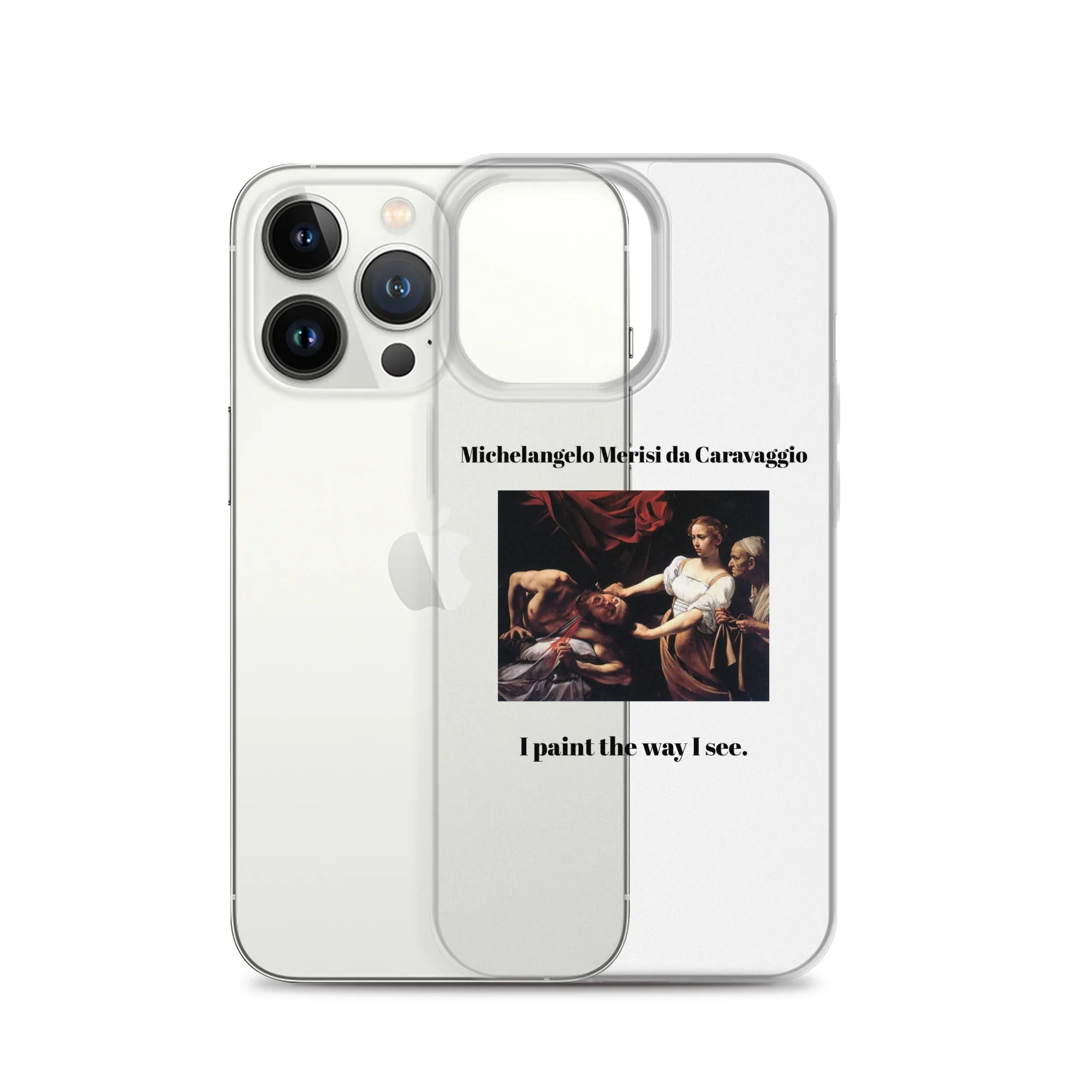 Michelangelo Merisi da Caravaggio Judith Beheading Holofernes Clear iPhone® Case