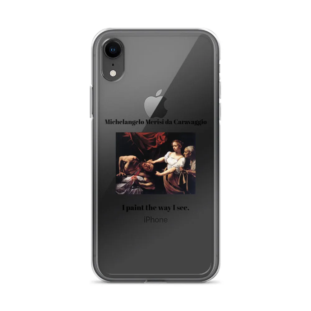 Michelangelo Merisi da Caravaggio Judith Beheading Holofernes Clear iPhone® Case